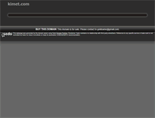 Tablet Screenshot of kimet.com